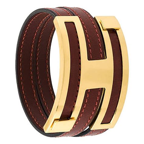 bracciale chiodo hermes|hermes leather bracelets.